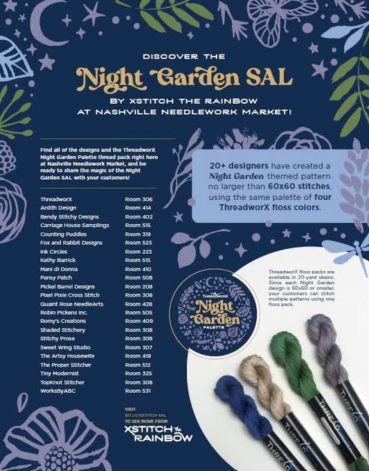 PREORDER ThreadworX Night Garden Palette