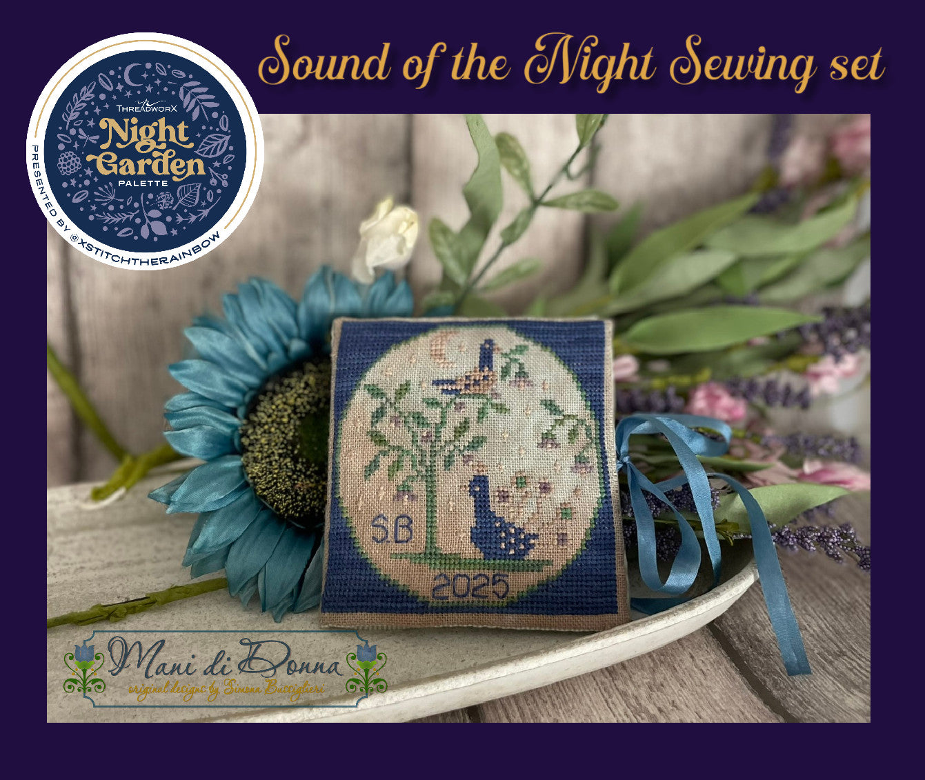 PREORDER Night Garden Sound of the Night sewing set