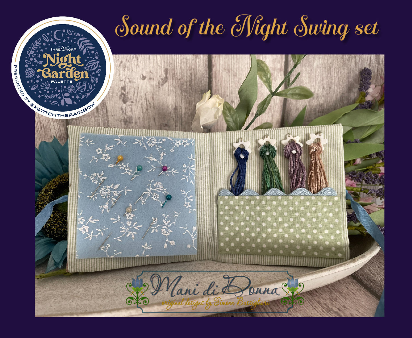 PREORDER Night Garden Sound of the Night sewing set