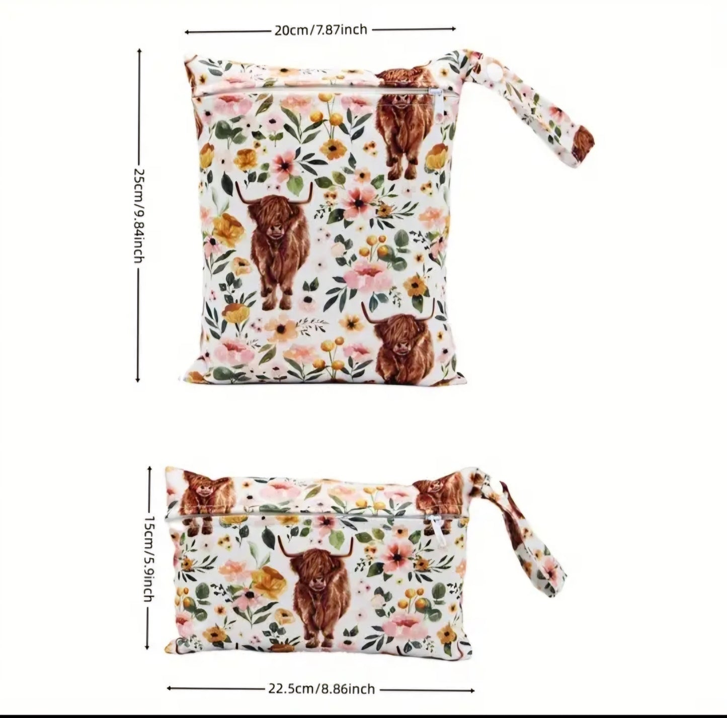 Highland Cow Bag Set - Nonstop Stitching