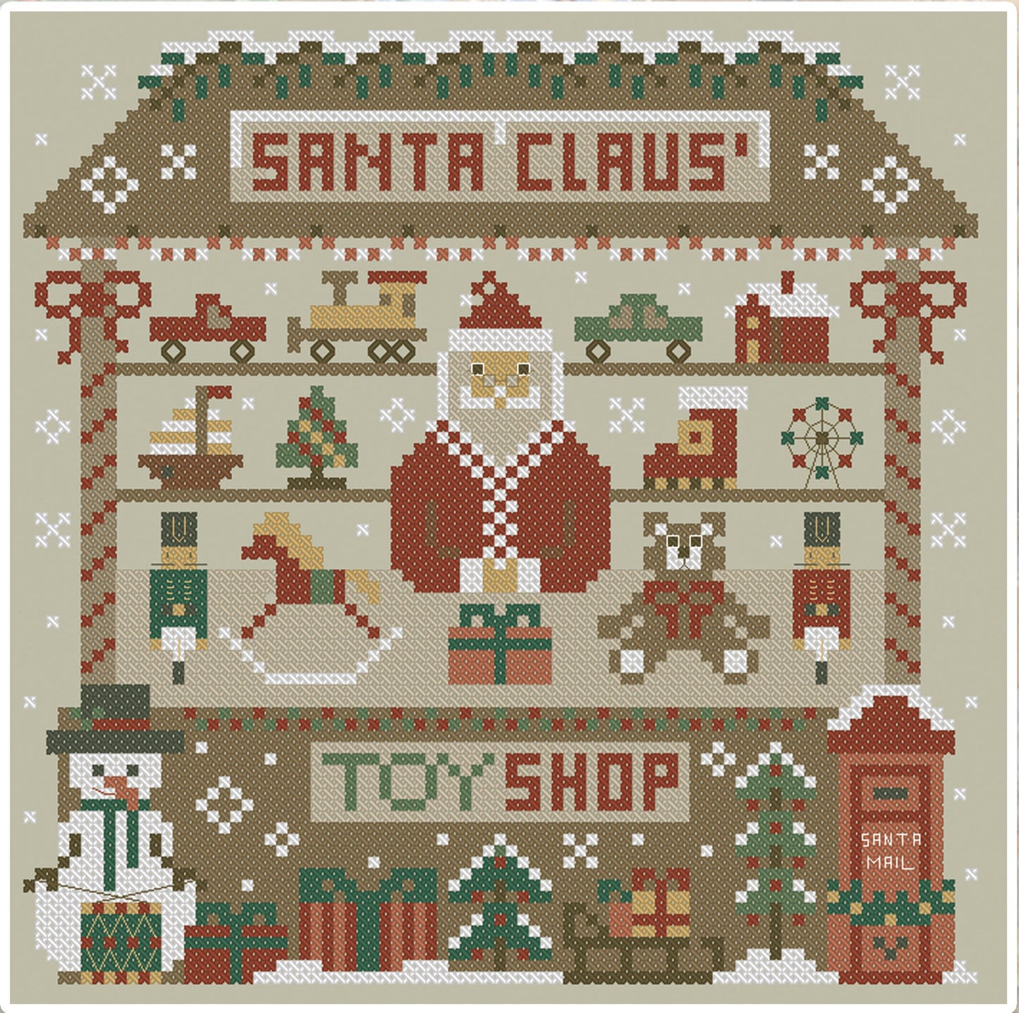 PREORDER Santa's Toy Shop