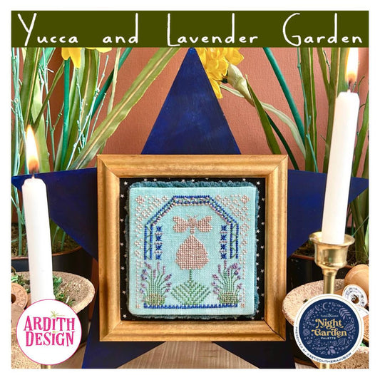 PREORDER Night Garden - Yucca and Lavender Garden