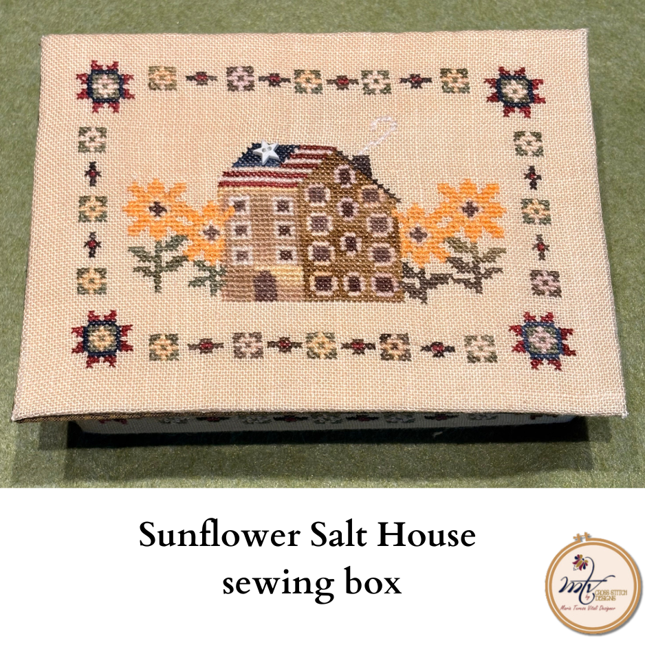 PREORDER Sunflower Salt House sewing box