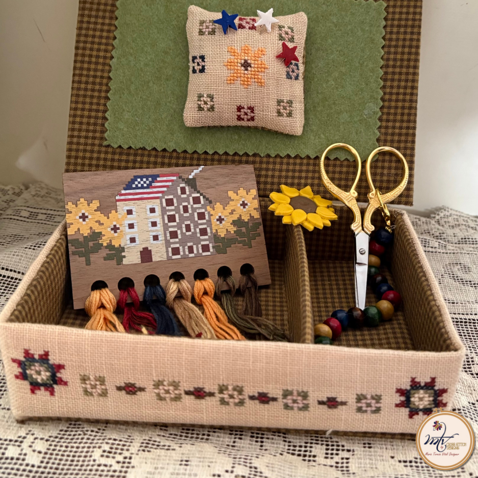 PREORDER Sunflower Salt House sewing box